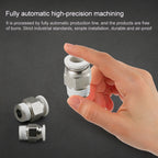 LAIZE PC Straight Pneumatic Quick Fitting Connector — PC6-03 (2pcs)
