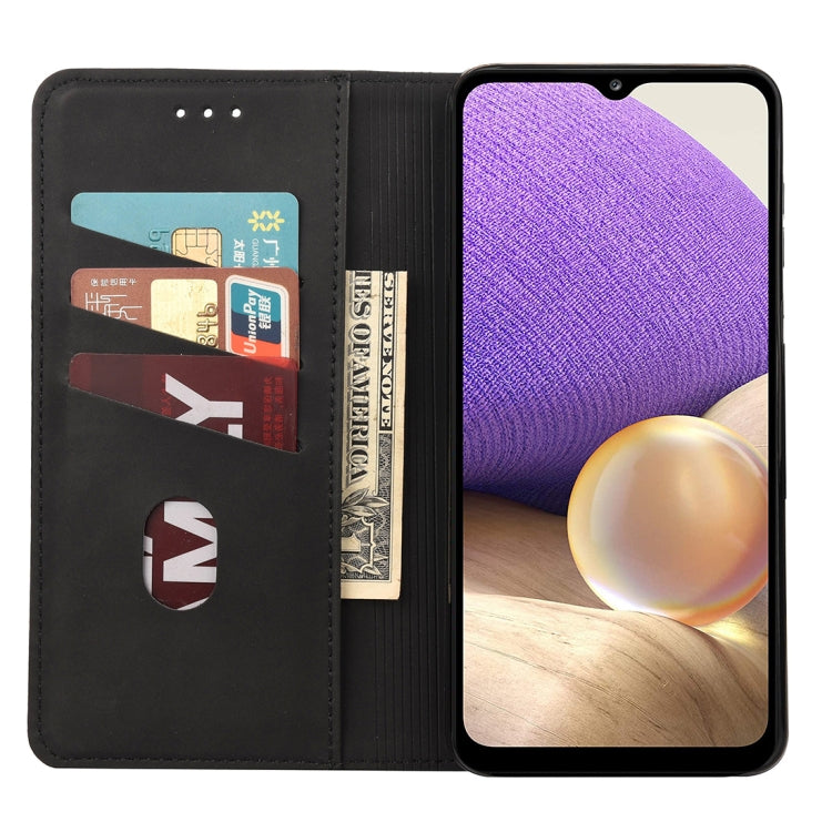 Skin Feel Splicing Leather Phone Case