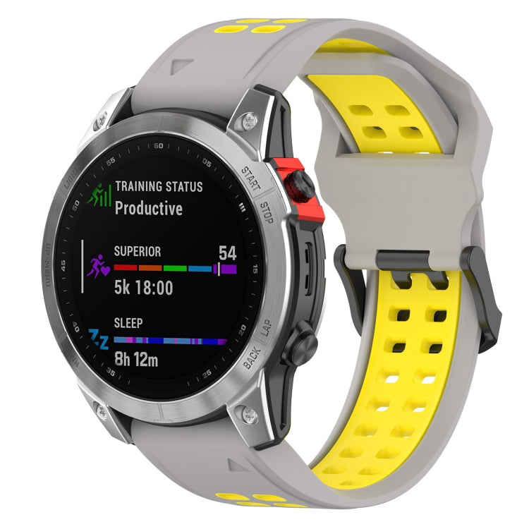 Quick Release Double Row Silicone Watch Band — view 18