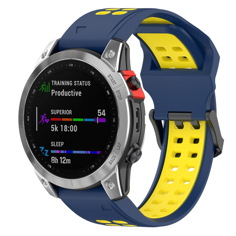 Quick Release Double Row Silicone Watch Band — view 21