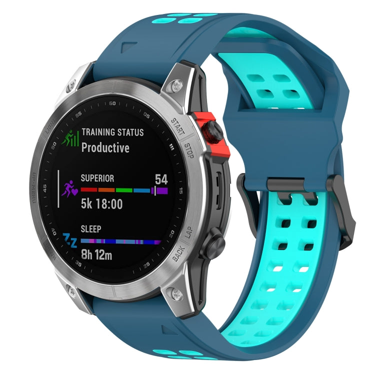 Quick Release Double Row Silicone Watch Band — view 22
