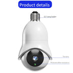 DP31 2.0MP HD Light Bulb WiFi Surveillance Camera, Support Motion Detection, Night Vision