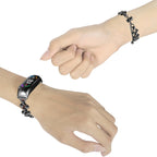 Bead Steel Chain Metal Watch Band