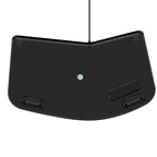 390B 87-key Ergonomic Split Wired Keyboard — view 3