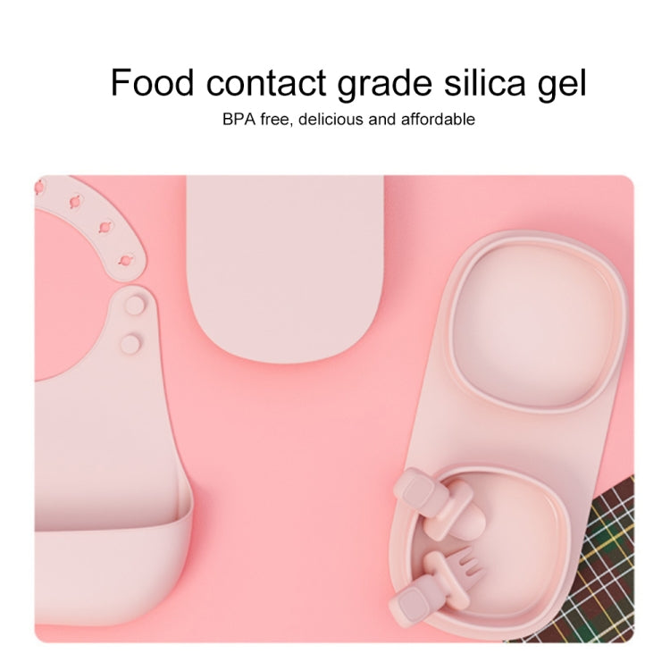 Outdoor Portable Silicone Folding Complementary Food Bowl — Light Blue