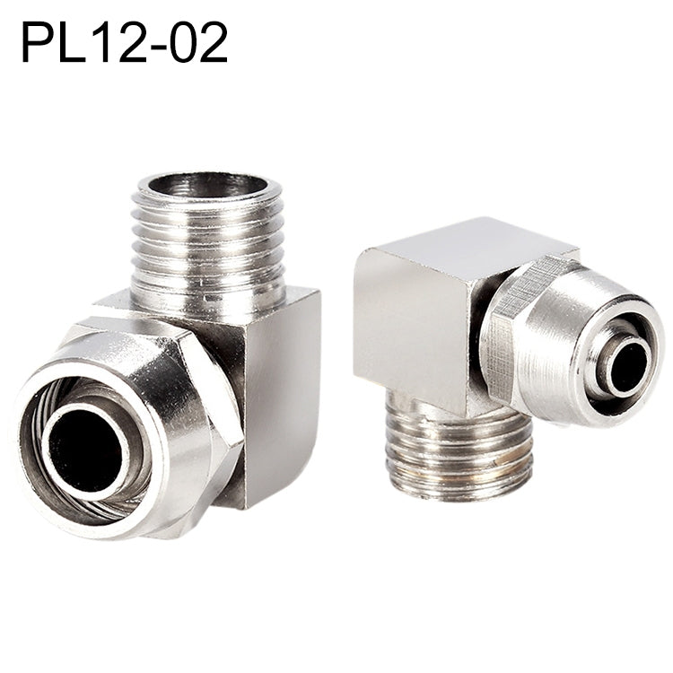 LAIZE Nickel Plated Copper Trachea Quick Fitting Lock Female Connector