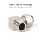 PL4-01 LAIZE Nickel Plated Copper Reducer Elbow Pneumatic Quick Fitting Connector — PL6-01