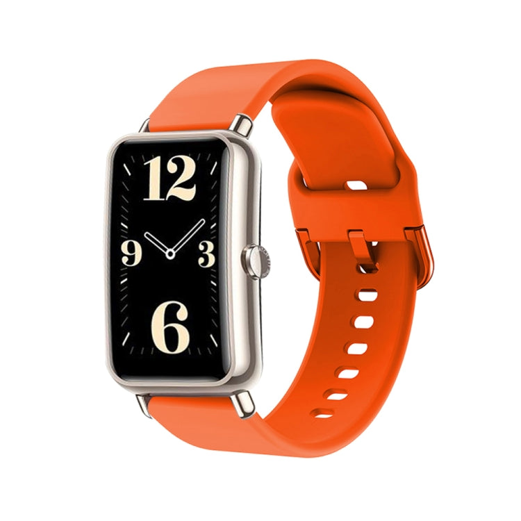 Color Buckle Silicone Watch Band — view 24