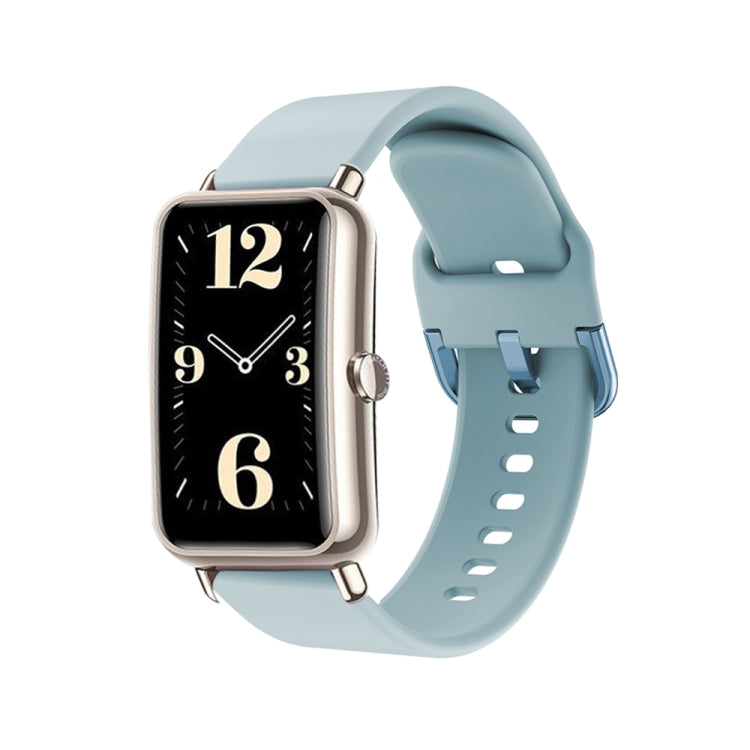 Color Buckle Silicone Watch Band — view 31
