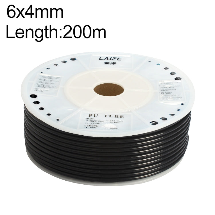 LAIZE Pneumatic Compressor Air Flexible PU Tube, 4x2.5mm, 160m, 4x2.5mm, 180m, 4x2.5mm, 200m, 6x4mm, 160m, 6x4mm, 180m, 6x4mm, 200m, 8x5mm, 80m, 8x5mm, 88m, 8x5mm, 100m, 10x6.5mm, 80m, 10x6.5mm, 88m, 10x6.5mm, 100m, 12x8mm, 80m, 12x8mm, 88m, 12x8mm