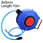 LAIZE Automatic Retractable Air Hose Reel Pneumatic PU Tube, 8x5mm, 10m, 8x5mm, 12m, 8x5mm, 15m, 8x5mm, 20m, 10x6.5mm, 10m, 10x6.5mm, 12m, 10x6.5mm, 15m, 10x6.5mm, 20m, 12x8mm, 10m, 12x8mm, 12m, 12x8mm, 15m