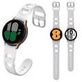 Hollowed Double Loop Silicone Watch Band