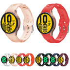 Hollowed Double Loop Silicone Watch Band