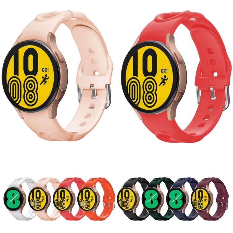 Hollowed Double Loop Silicone Watch Band