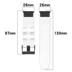 Two-color Silicone Watch Band