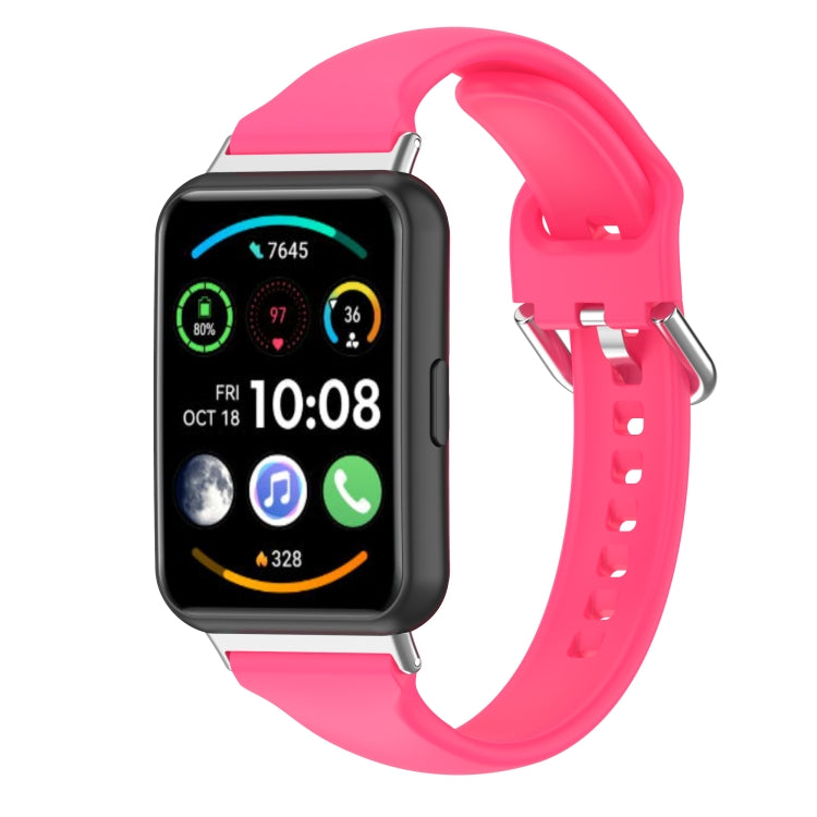 For Huawei Watch Fit 2 Small Waist Silicone Watch Band — view 28