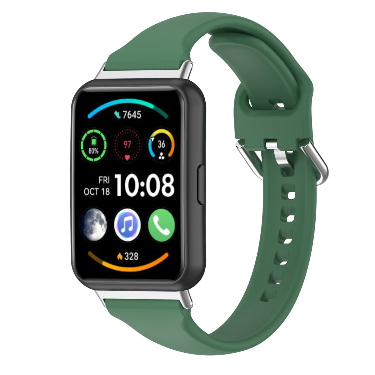 For Huawei Watch Fit 2 Small Waist Silicone Watch Band — view 36