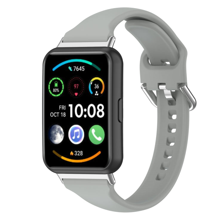 For Huawei Watch Fit 2 Small Waist Silicone Watch Band — view 21