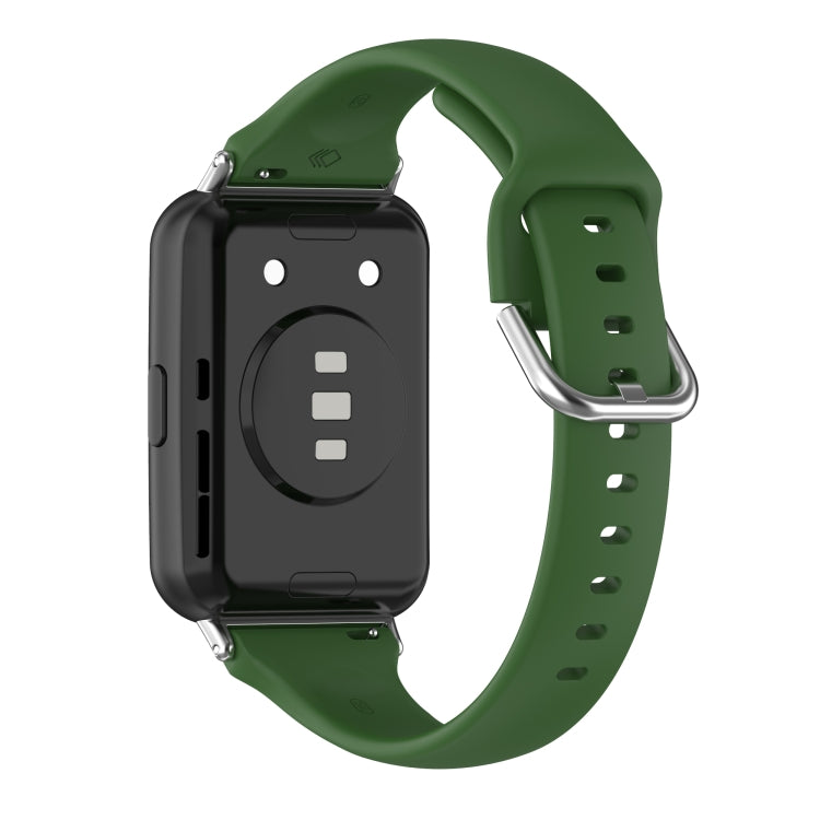 For Huawei Watch Fit 2 Small Waist Silicone Watch Band — view 25