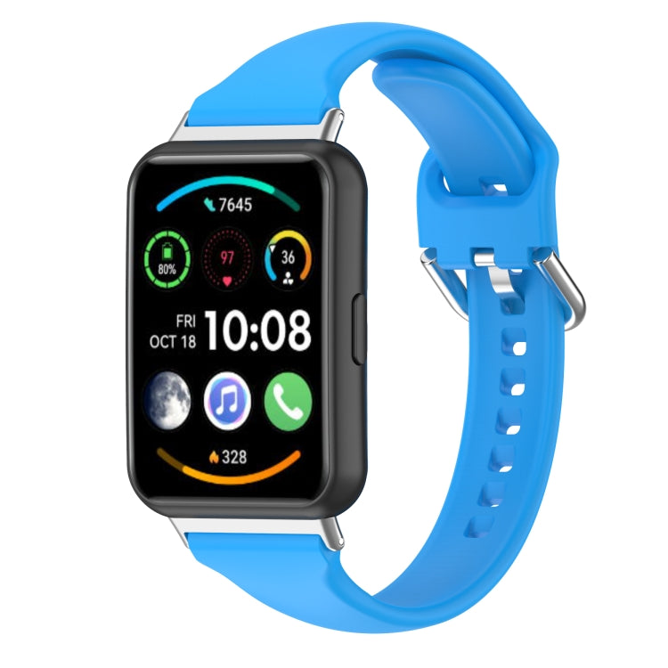 For Huawei Watch Fit 2 Small Waist Silicone Watch Band — view 27