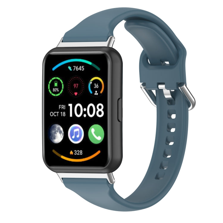 For Huawei Watch Fit 2 Small Waist Silicone Watch Band — view 39
