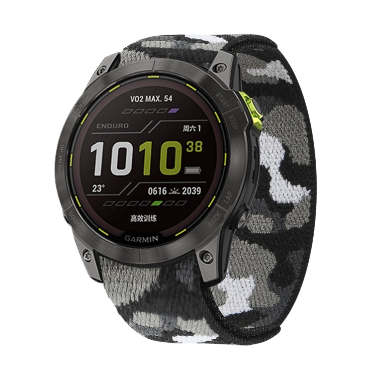 Hook And Loop Fastener Nylon Watch Band — Midnight Blue