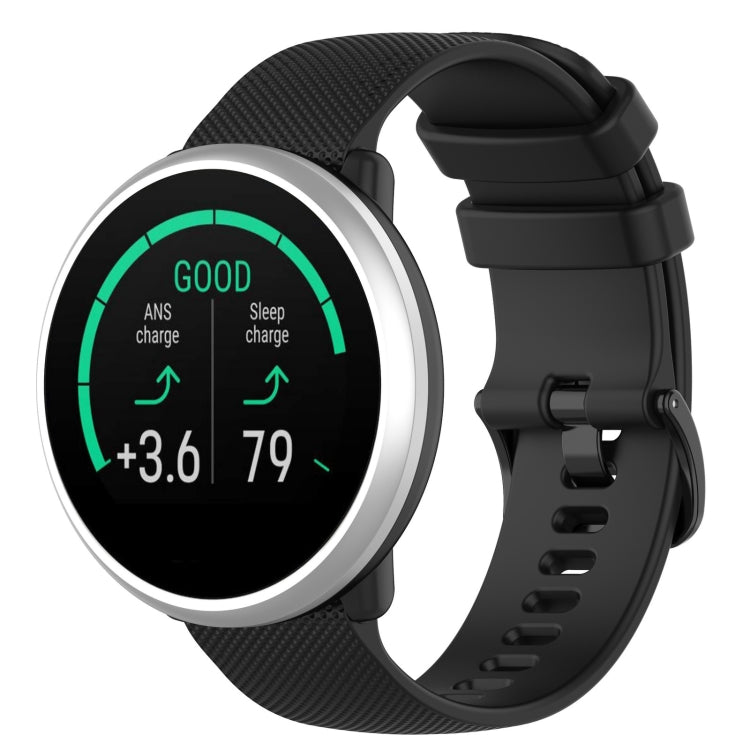 For Polar Ignite 20mm Small Plaid Texture Silicone Wrist Strap Watchband — view 13