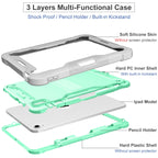 Silicone + PC Shockproof Tablet Case