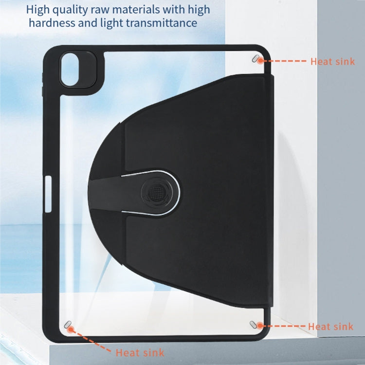 Acrylic 360 Degree Rotation Holder Tablet Leather Case