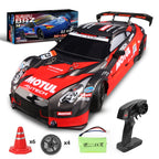 2.4G 1:16 4WD Drift RC Toy Car — Black Red
