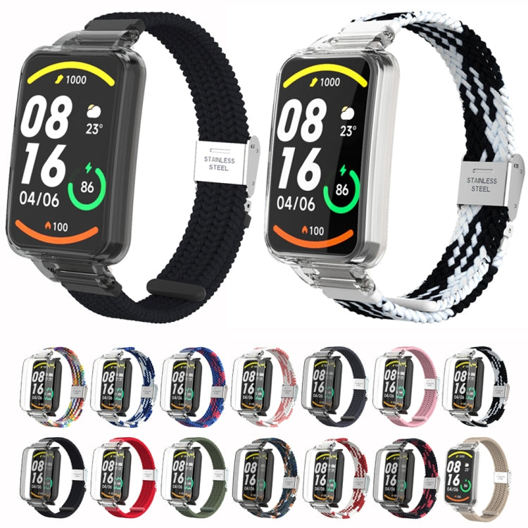 Braided Nylon Buckle Integrated Watch Band