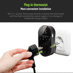 Plug-in LED Thermostat, EU Plug — view 9