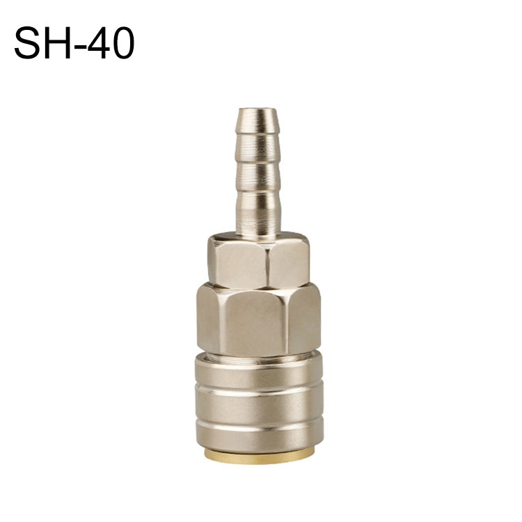 10pcs C-type Self-lock Pneumatic Quick Fitting Connector — SF+PF-40