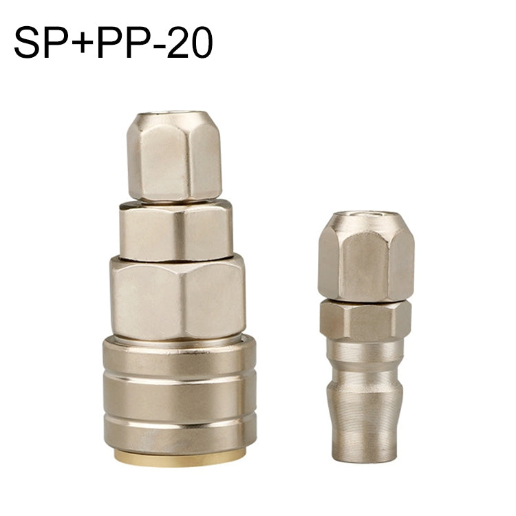 10pcs C-type Self-lock Pneumatic Quick Fitting Connector — view 40