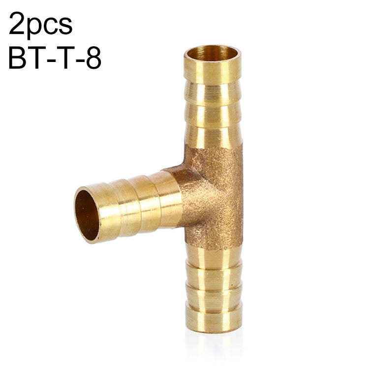 LAIZE 2pcs Pagoda T-type Three Way Pneumatic Components, Caliber:6mm — view 7