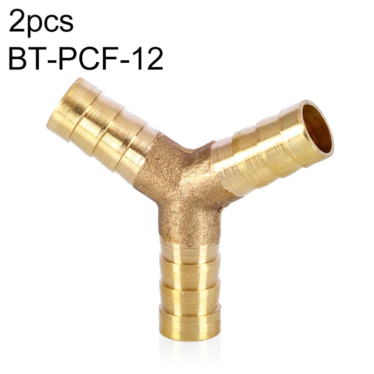 LAIZE 2pcs Pagoda Y-type Three Way Pneumatic Components, Caliber:12mm — view 9