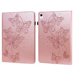 Embossed Butterfly Leather Tablet Case