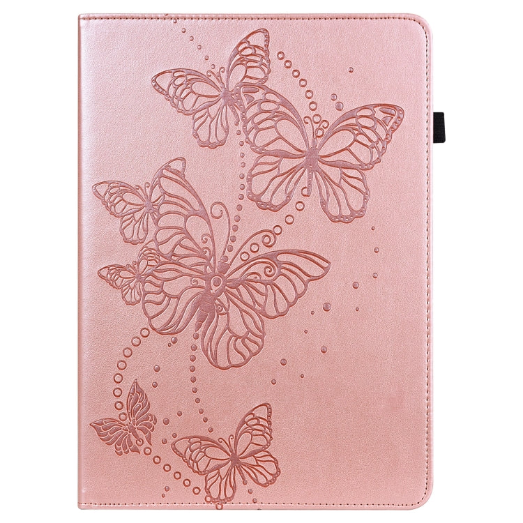 Embossed Butterfly Leather Tablet Case