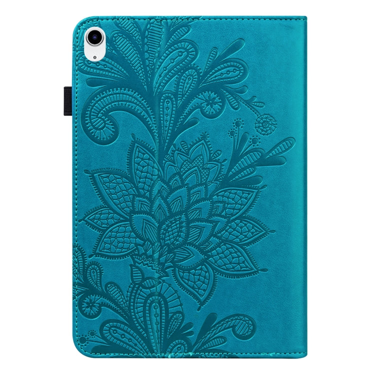 Lace Flower Embossing Pattern Leather Tablet Case
