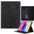 Butterfly Love Flower Embossed Leather Smart Tablet Case