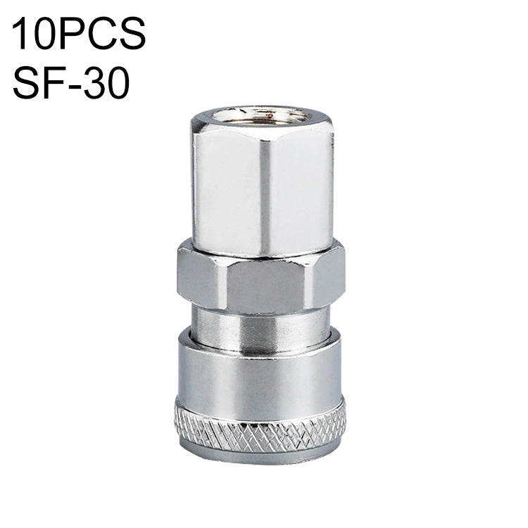 10pcs C-type Self-lock Air Tube Pneumatic Quick Fitting Connector — SM-20