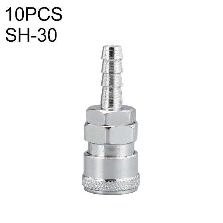 10pcs C-type Self-lock Air Tube Pneumatic Quick Fitting Connector — SP-20