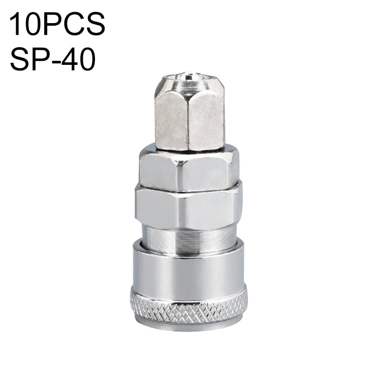 10pcs C-type Self-lock Air Tube Pneumatic Quick Fitting Connector — SH+PH-30
