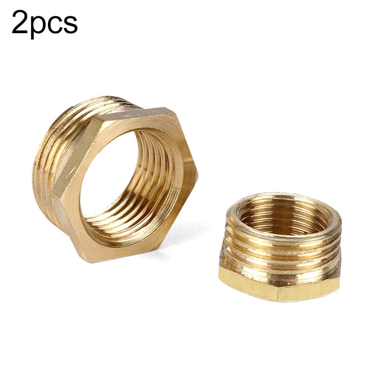 LAIZE 2pcs Compensation External Internal Connection Reducing Internal Thread External Thread, Caliber:4 Point-6 Point — view 11