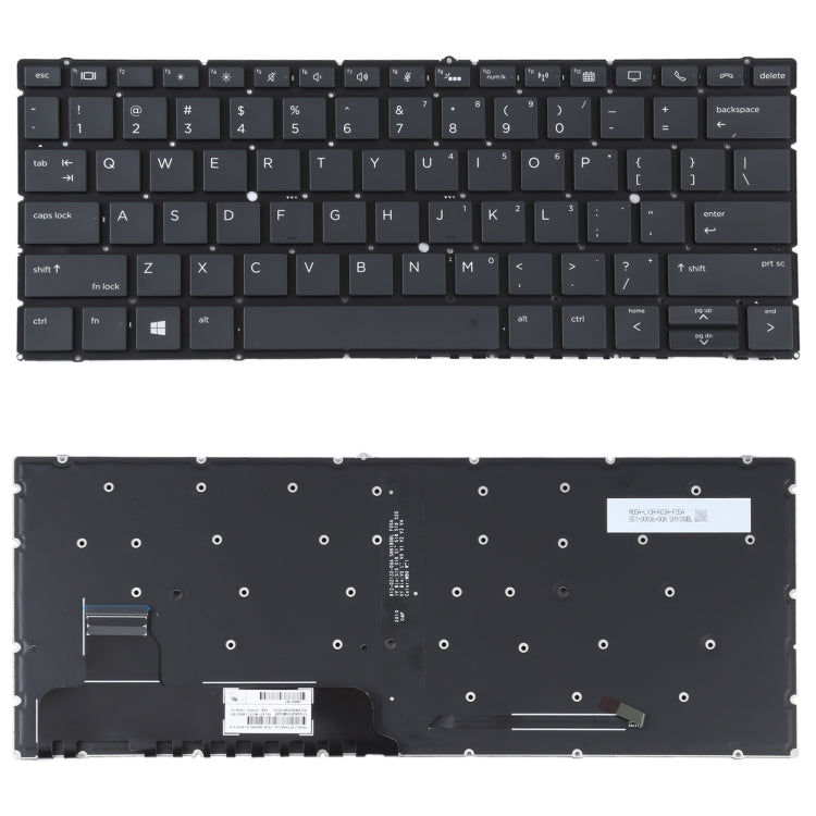 US Version Keyboard with Backlight, For HP Elitebook X360 836 730 G5 735 G5 G6               ...