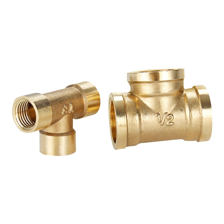 LAIZE Internal Thread Plumbing Copper Pipe Fittings — Three Way