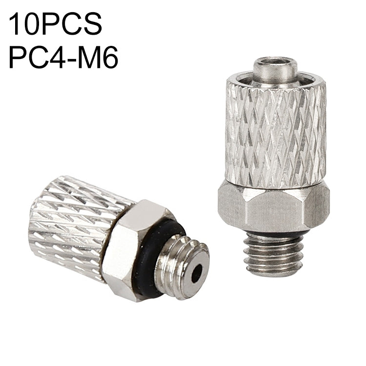 LAIZE 10pcs Micro Trachea Quick Connector — PL4-M5