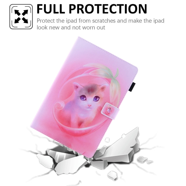 Colored Drawing Leather Smart Tablet Case — Unicorn