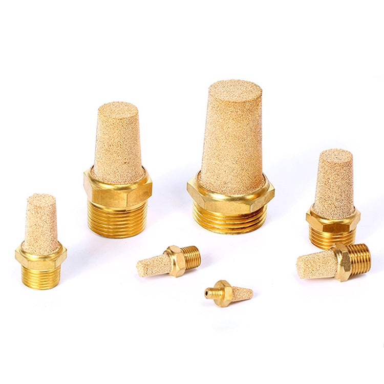 LAIZE Full Copper Long Pneumatic Muffler — M5