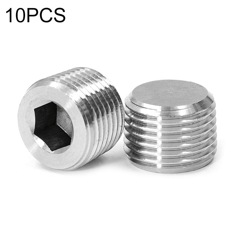 LAIZE 2pcs Iron Plug Connector Accessories, Caliber:6 Point — 6 Point